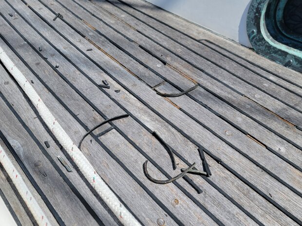 Trip up thru shrink wrap